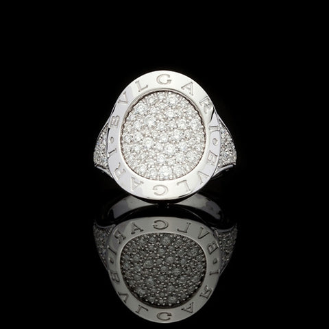 Bulgari 18Kt Diamond Ring