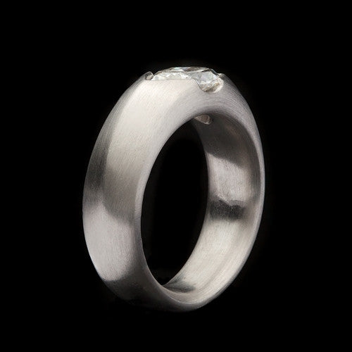 Platinum 1.05ct Marquise Diamond Ring