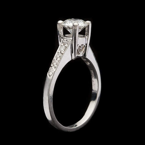 1.11ct tw Round GIA Diamond Ring