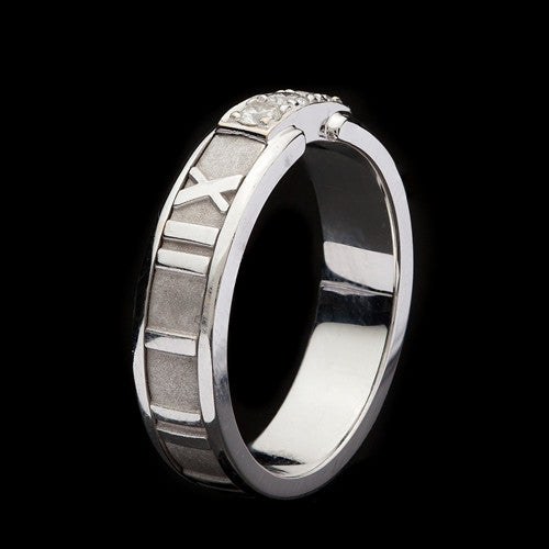 Tiffany & Co. 18Kt Atlas Diamond Ring