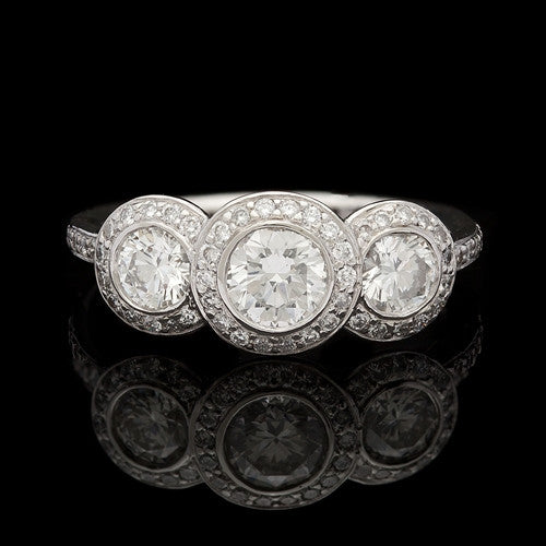 Ritani 1.40ct tw Diamond Ring