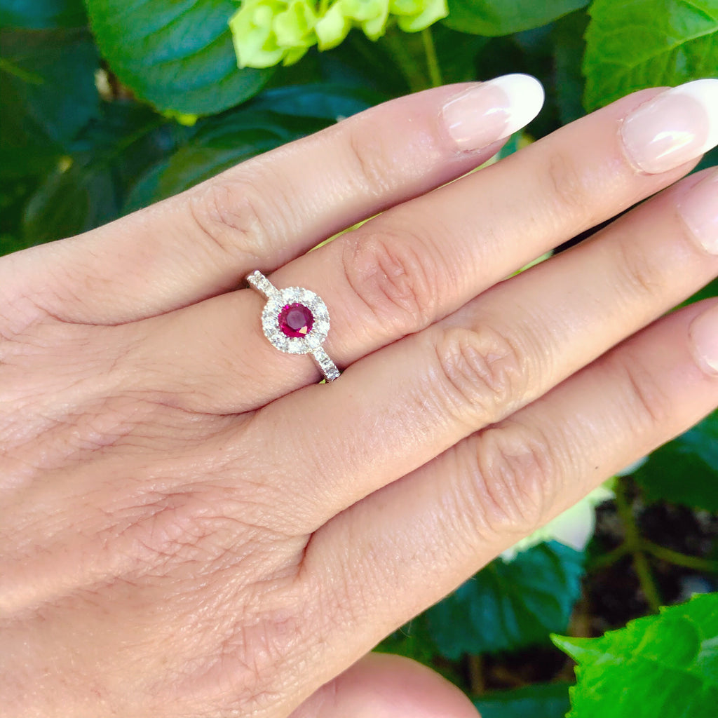 Favero Ruby & Diamond Ring