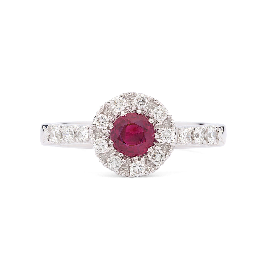 Favero Ruby & Diamond Ring