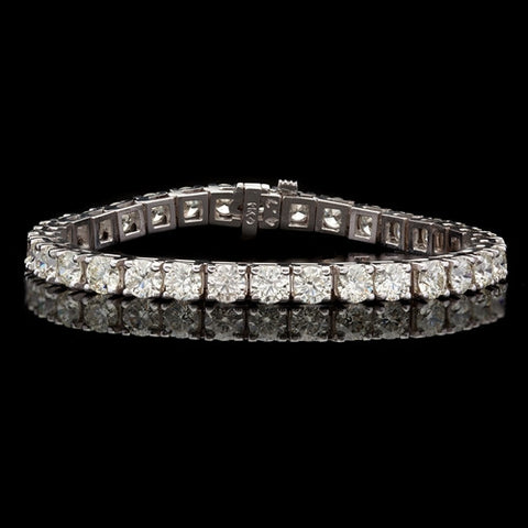 14.03ct tw Diamond Tennis Bracelet