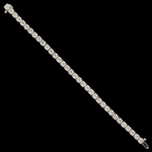 14.03ct tw Diamond Tennis Bracelet