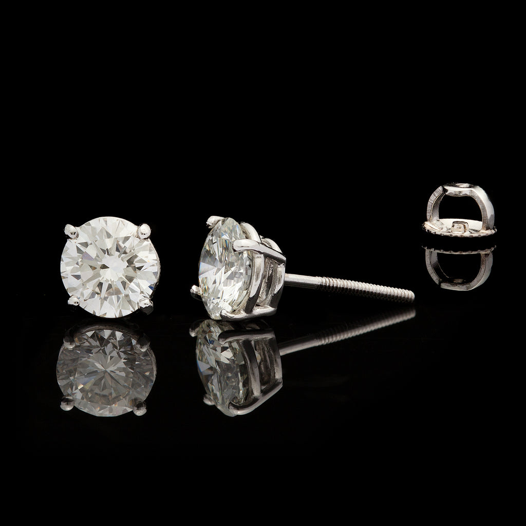 Fabulous 1.15ct Diamond Stud Earrings