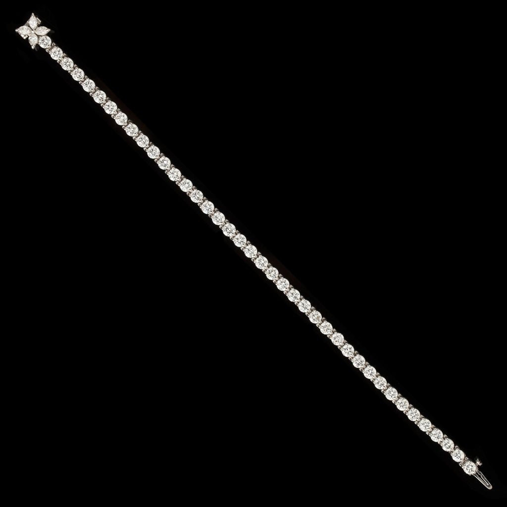 Tiffany & Co. Diamond Victoria Line Bracelet - 66mint Fine