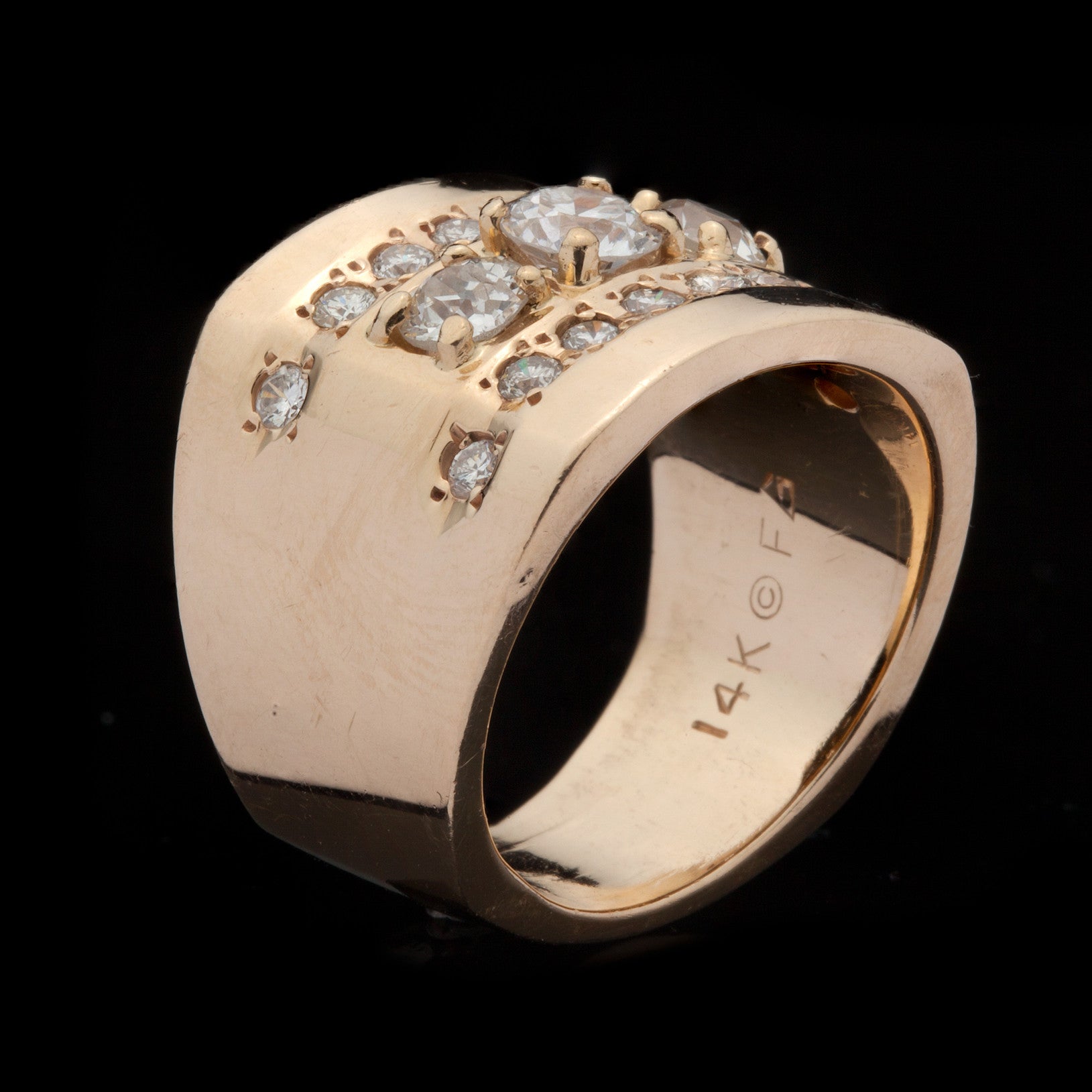 Mens estate diamond rings deals