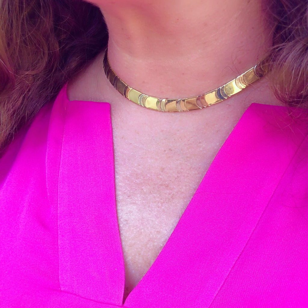 Chimento 18Kt Reversible Necklace, Italy