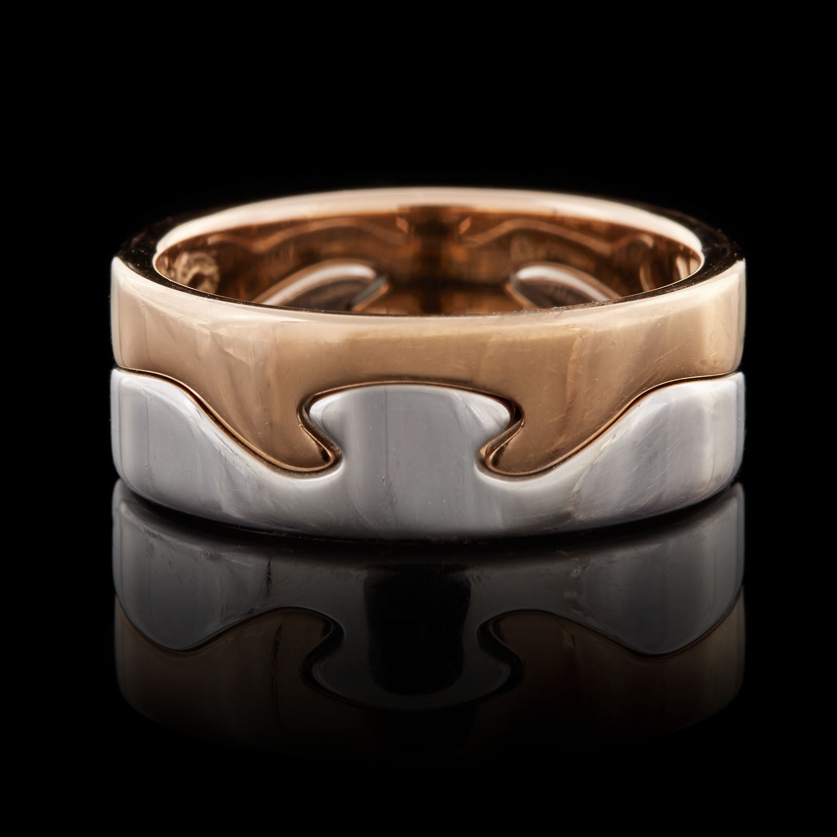 Georg Jensen Fusion Puzzle Ring