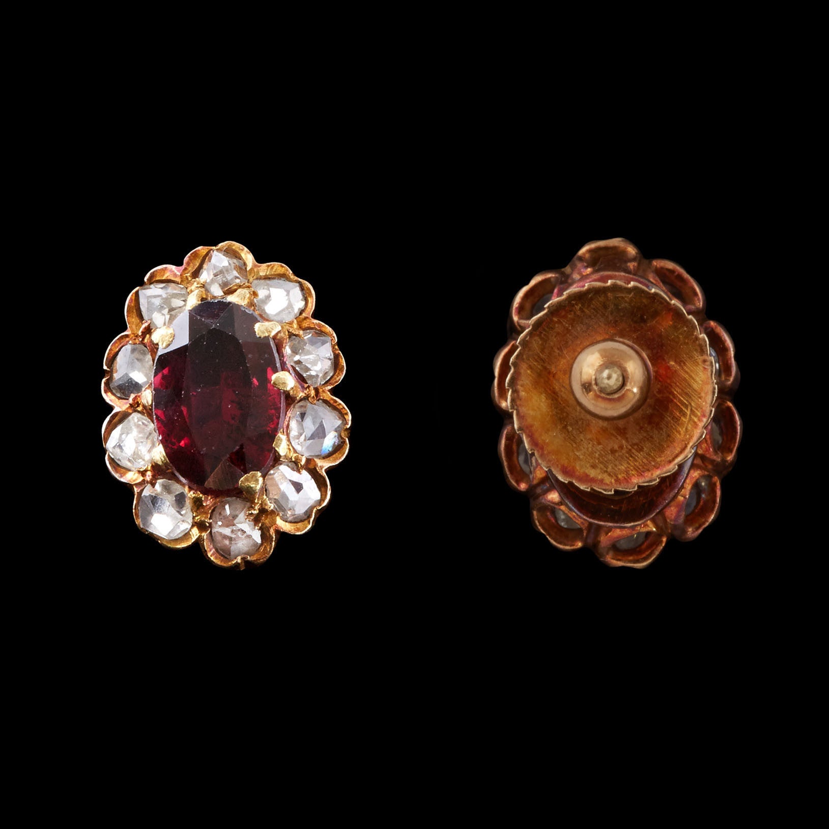 Victoria Rose-cut Earrings – 23rd Street Jewelers