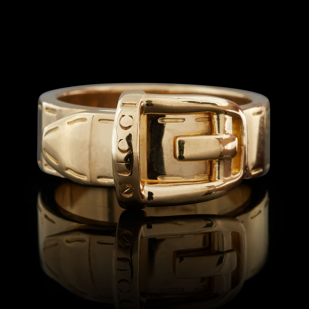 Gucci buckle ring deals
