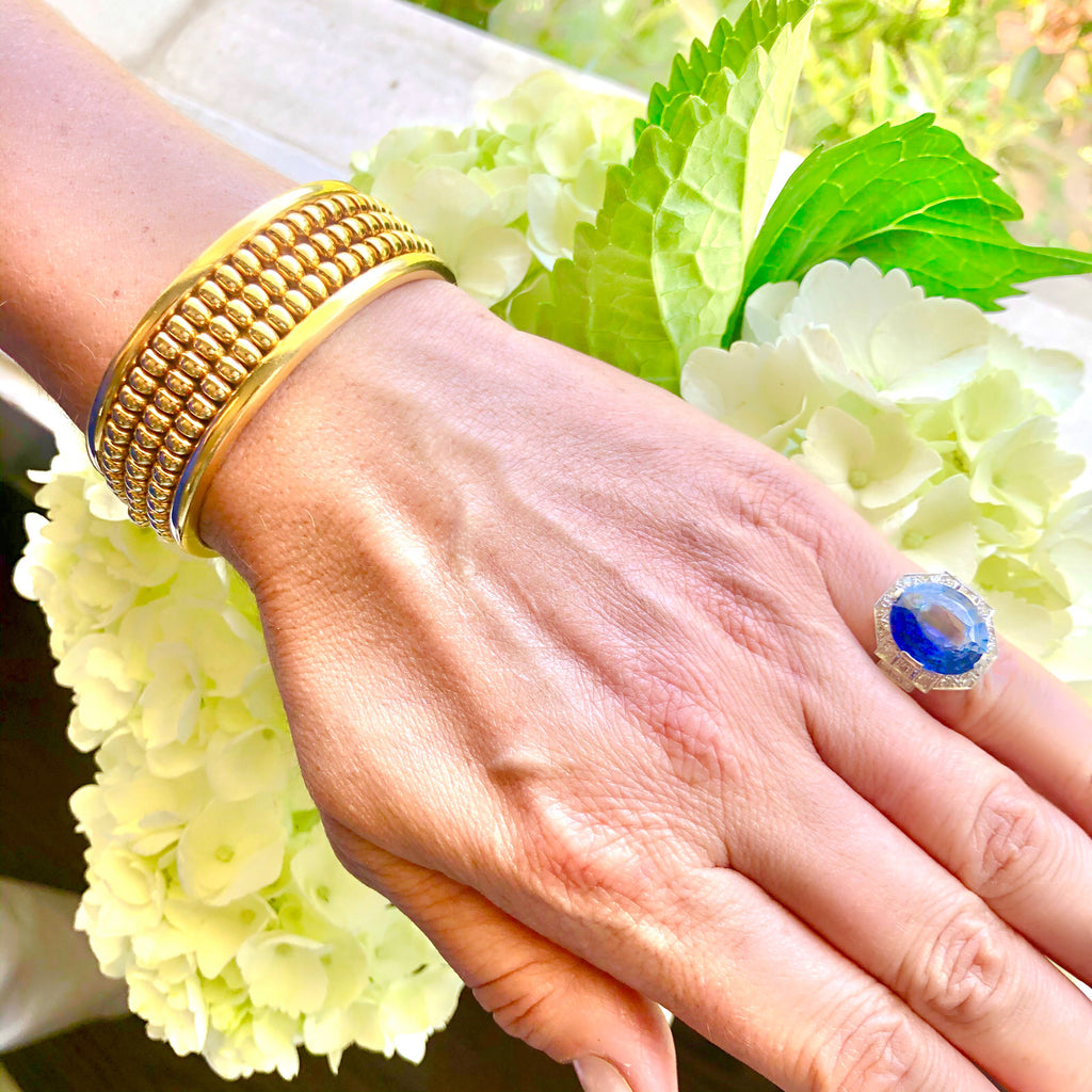 Chaumet Abacus Bangle Bracelet, French