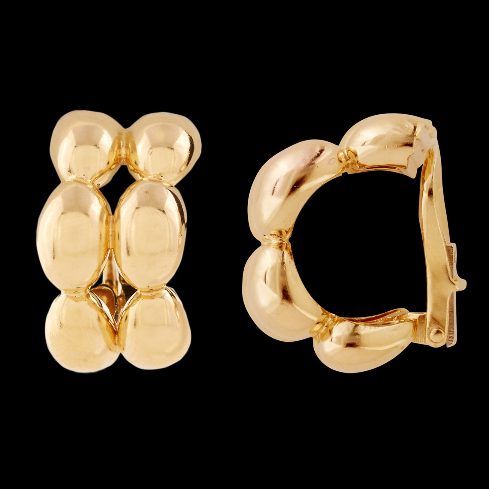 High Jellewy earrings by Chaumet - Gold and diamond earrings