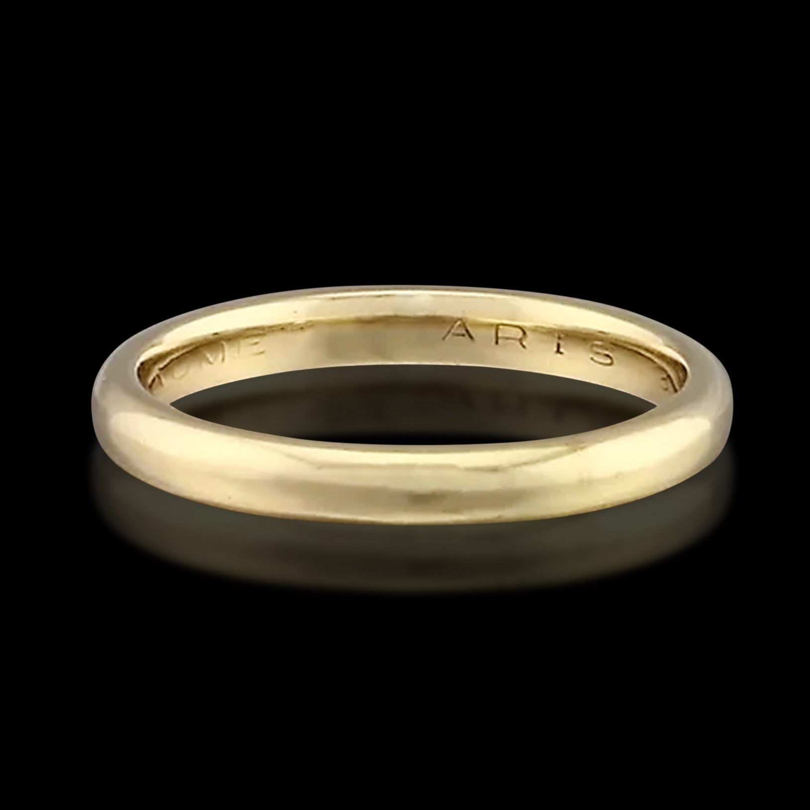 Chaumet 18k Yellow Gold Band Ring - 66mint Fine Estate Jewelry