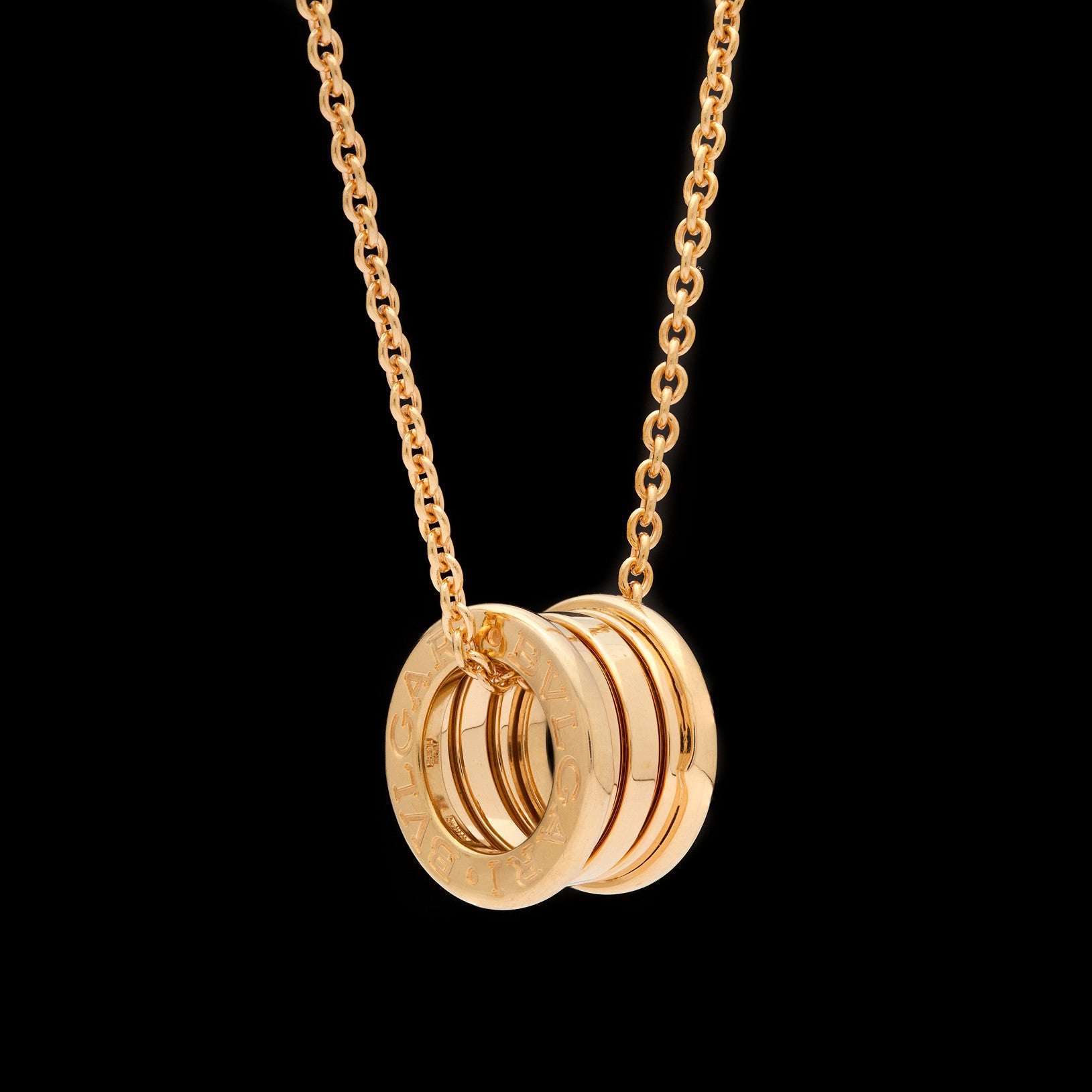 Bulgari B.Zero1 18Kt Yellow Gold Pendant Necklace - 66mint