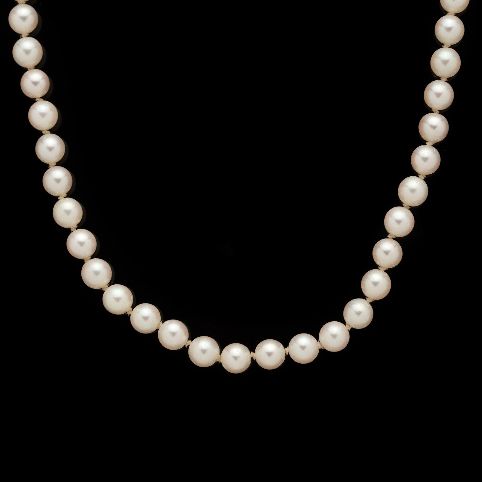 Mikimoto Cultured Pearl Necklace - 66mint Fine Estate Jewelry