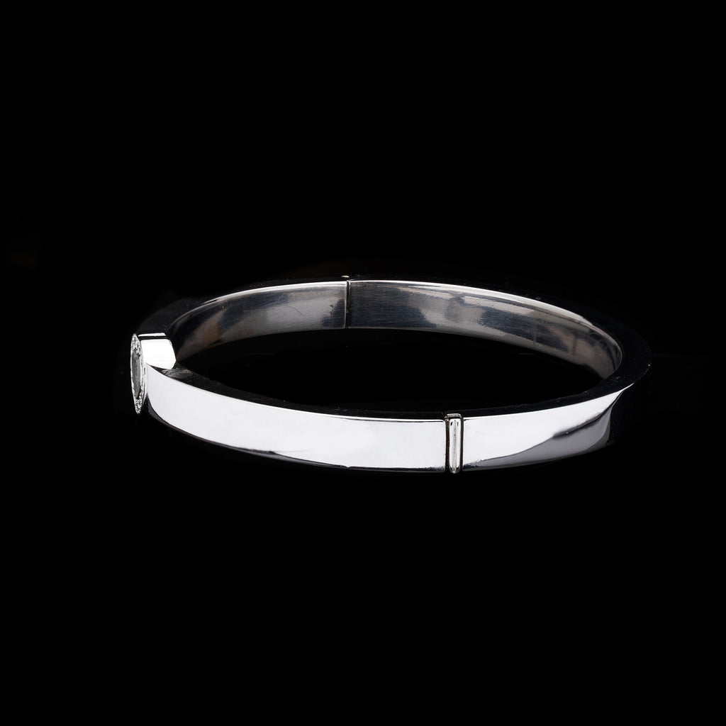 Chopard Happy Diamond Heart Bangle - 66mint Fine Estate Jewelry