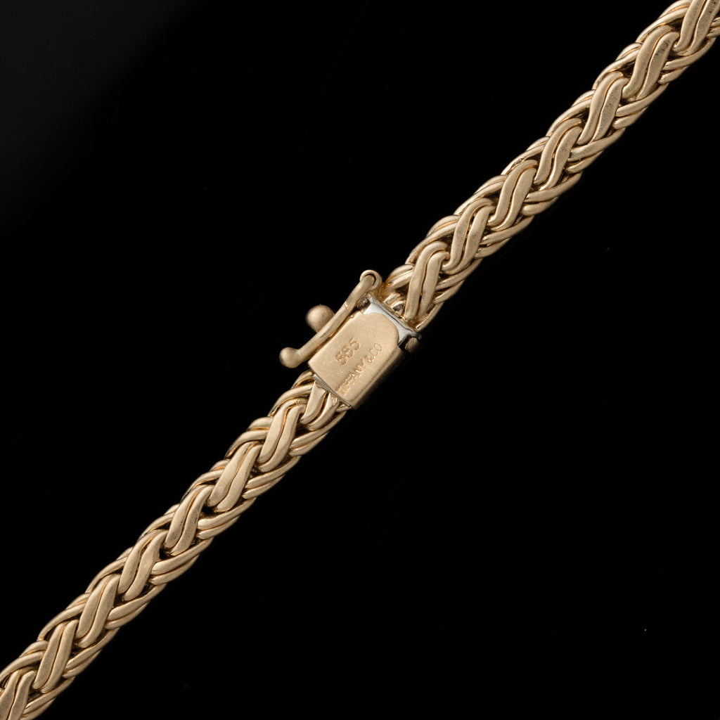 Tiffany braided bracelet hotsell