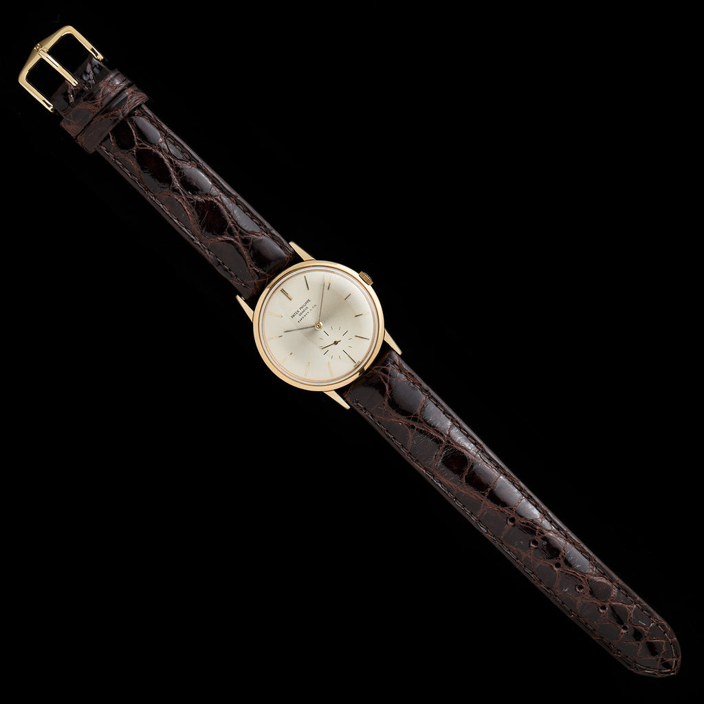 Vintage Patek Philippe Calatrava for Tiffany & Co. 18k Gold Watch