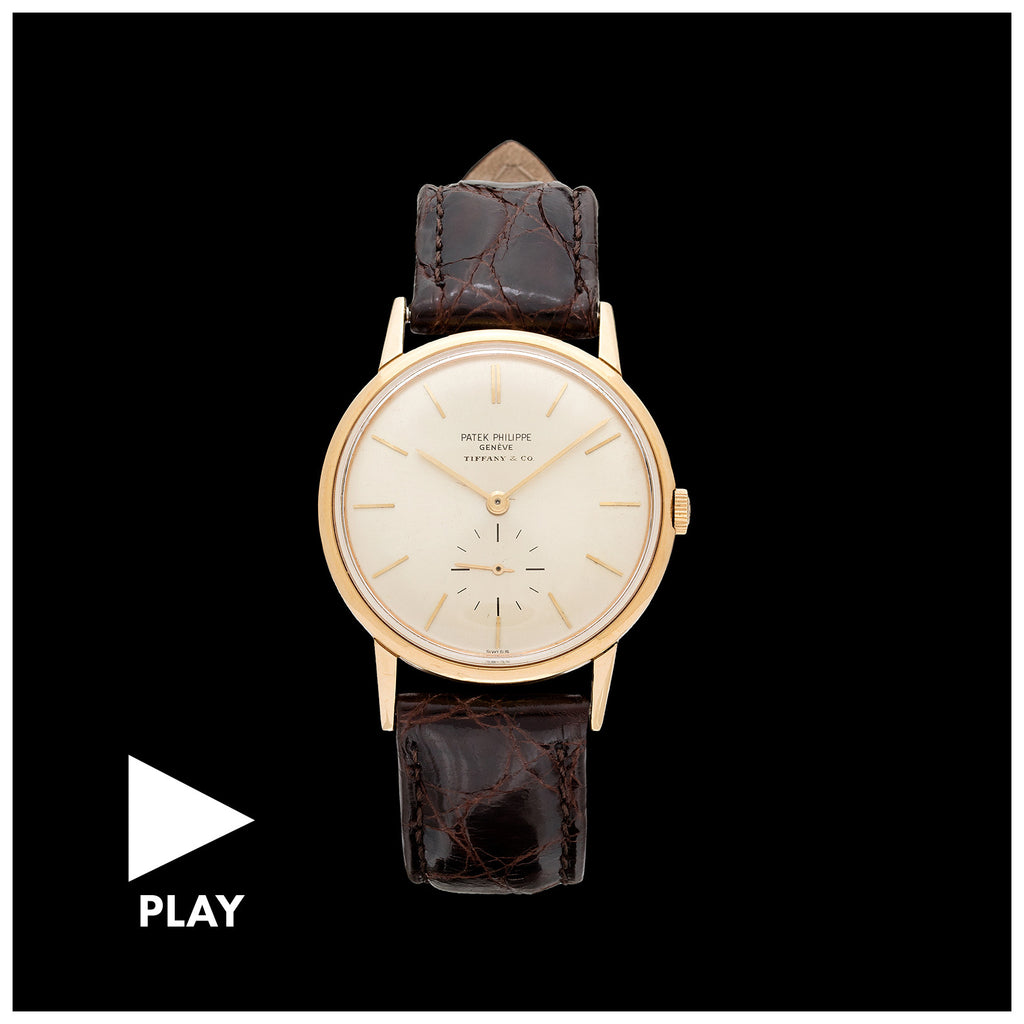 Vintage Patek Philippe Calatrava for Tiffany & Co. 18k Gold