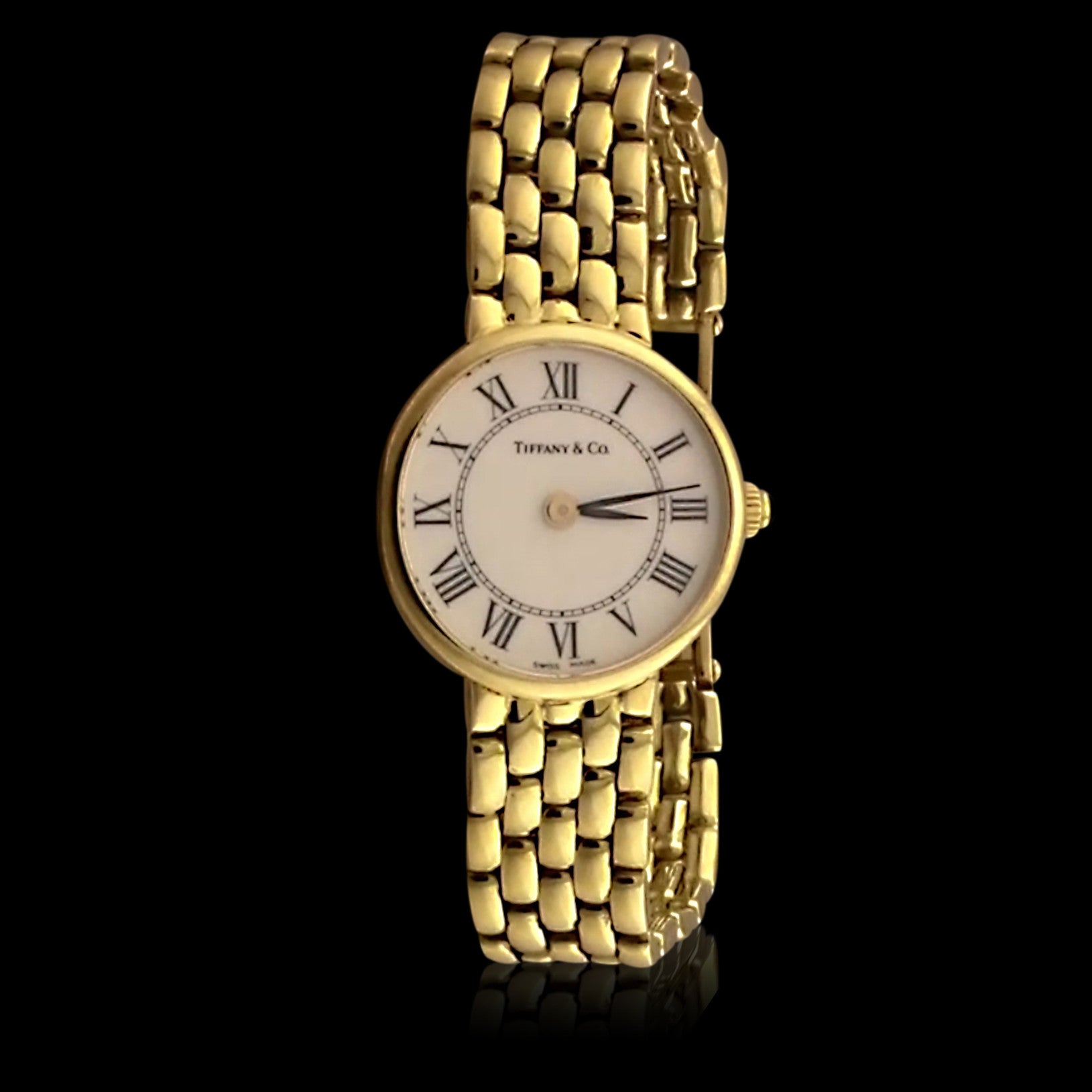 Tiffany New Classic Yellow Gold Ladies Watch - Main Image