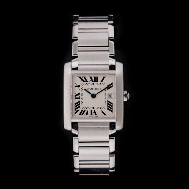Cartier Tank Francaise Stainless Steel Midsize Watch