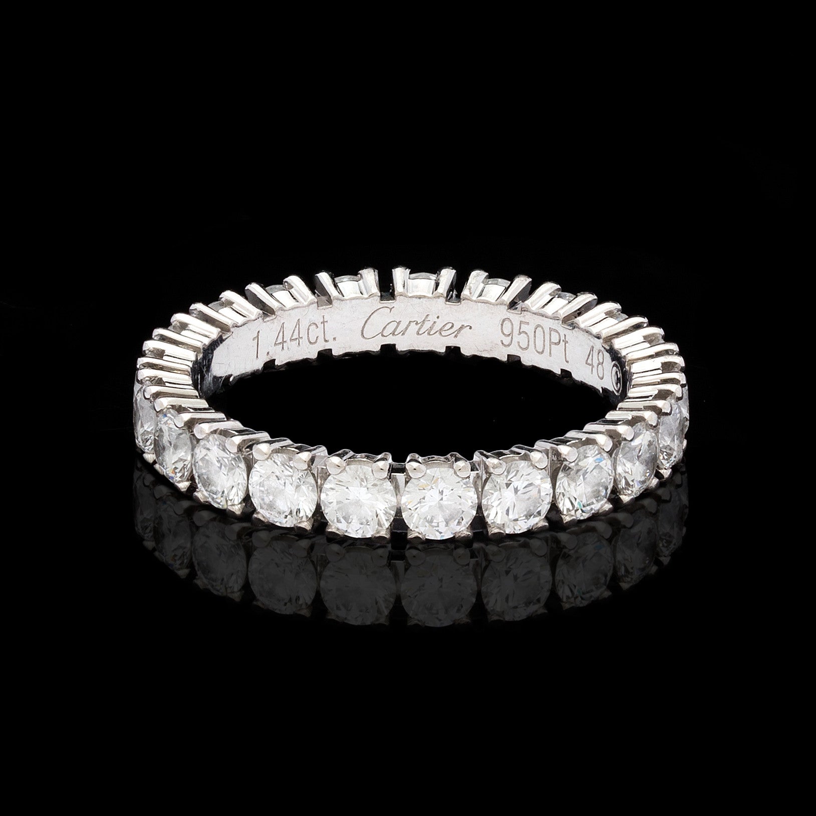 Cartier diamond eternity ring Clearance