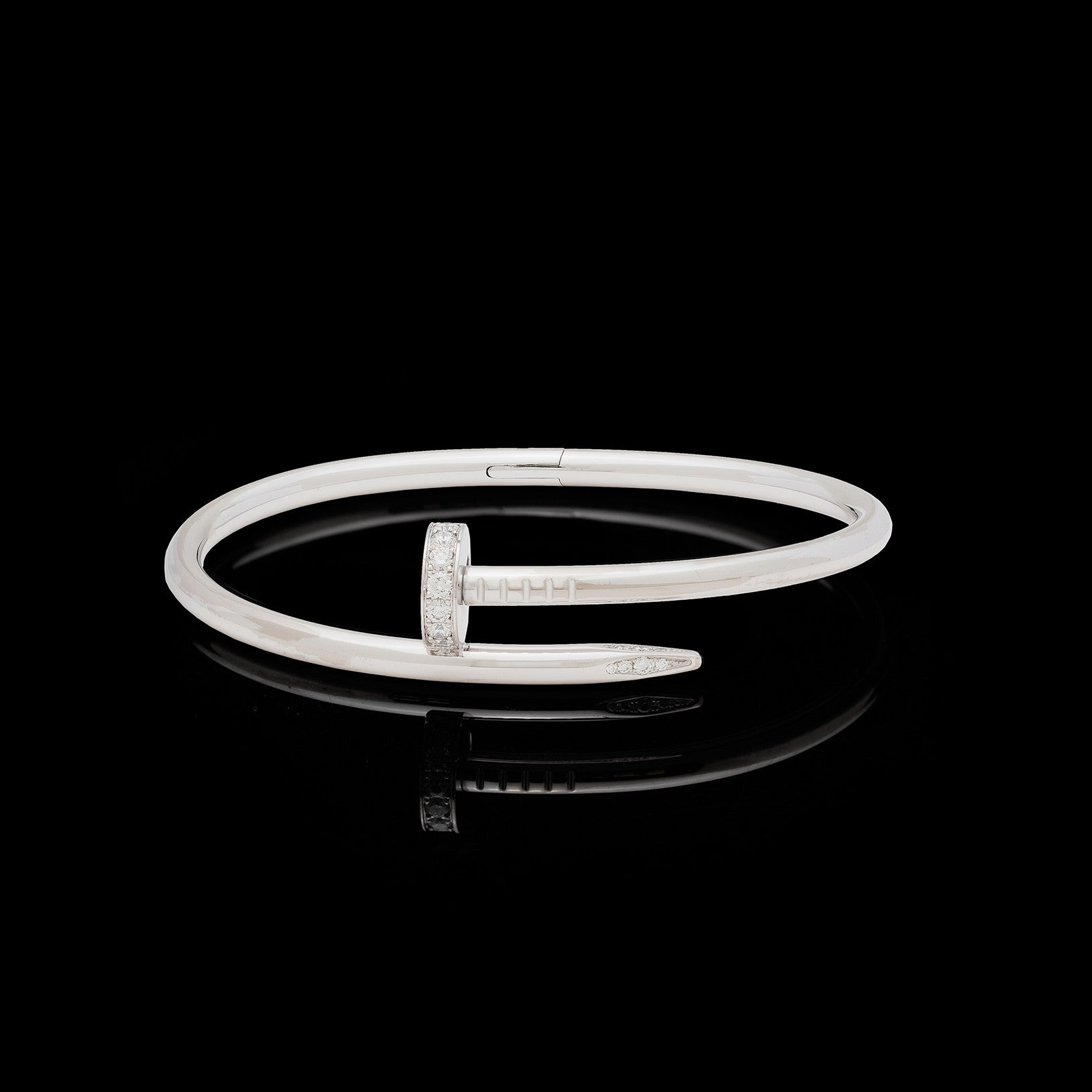 Cartier Juste un Clou - White Gold Bracelets