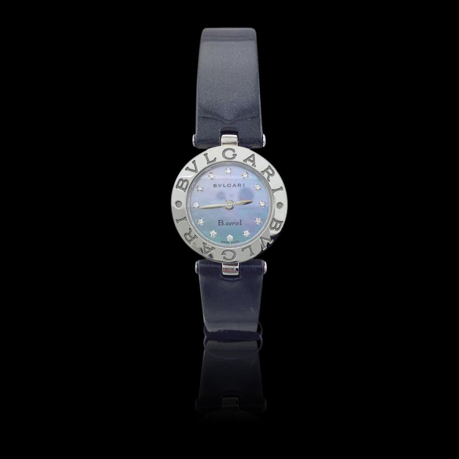Bulgari Bzero1 Ladies Steel and Diamond Wristwatch
