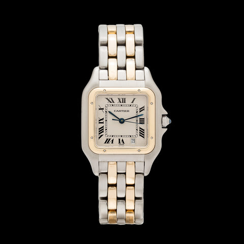 Cartier Two-Tone Panthère Date Wristwatch