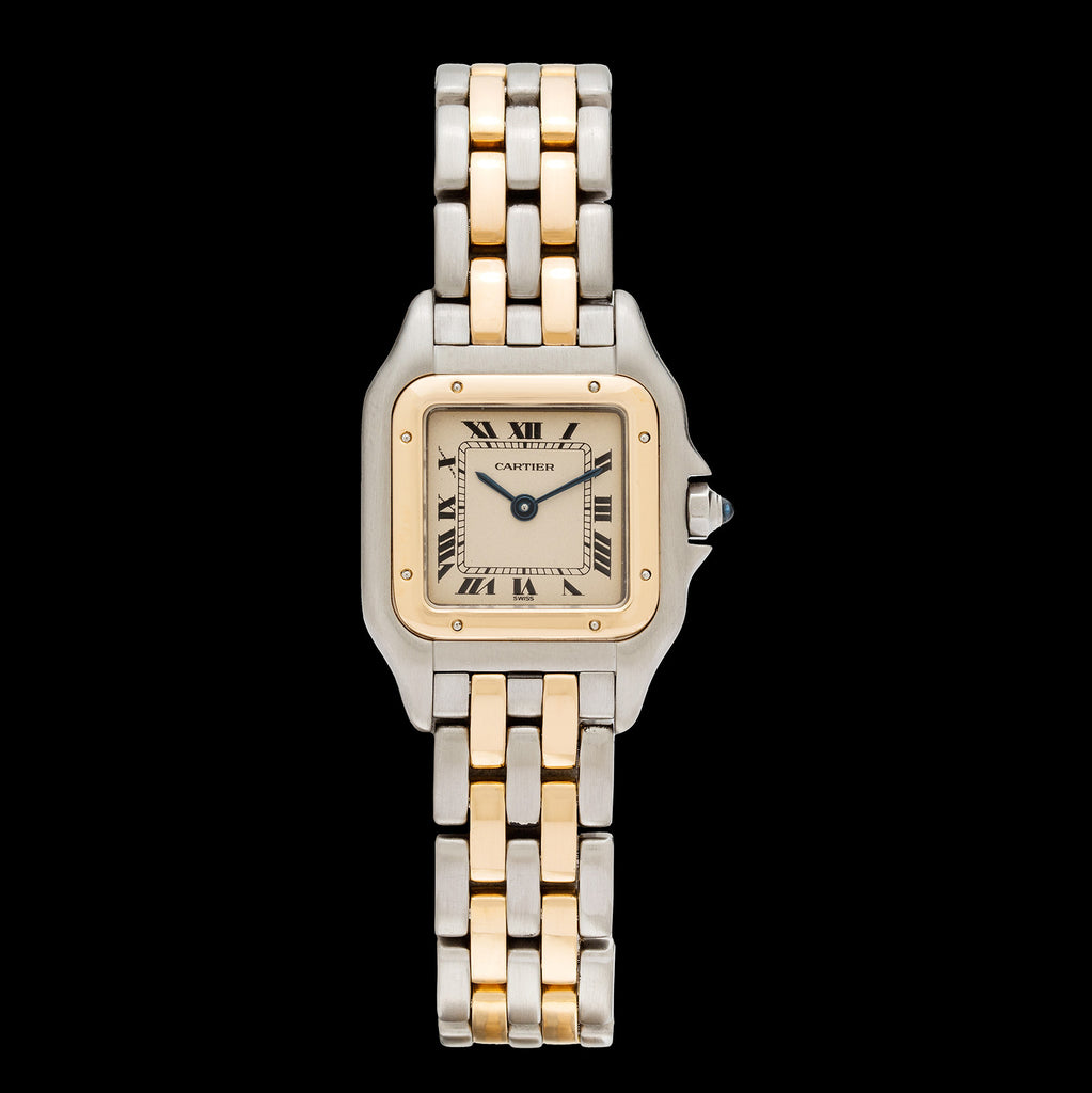 Cartier Ladies Two-Tone Panthère Wristwatch