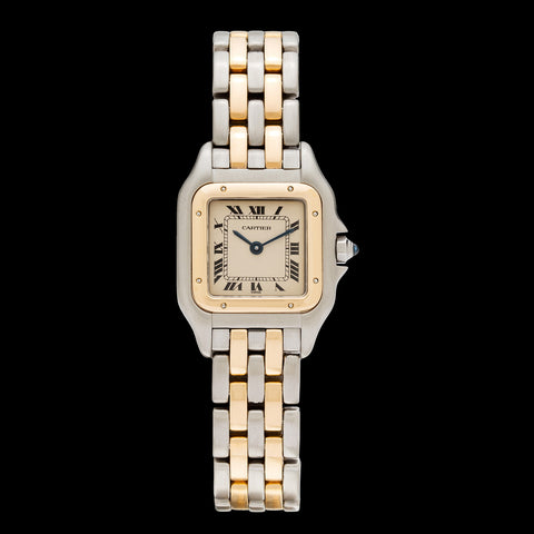 Cartier Ladies Two-Tone Panthère Wristwatch