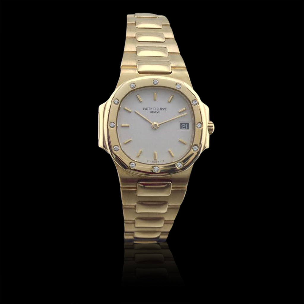 Patek Philippe Ladies Nautilus Gold and Diamond Wristwatch