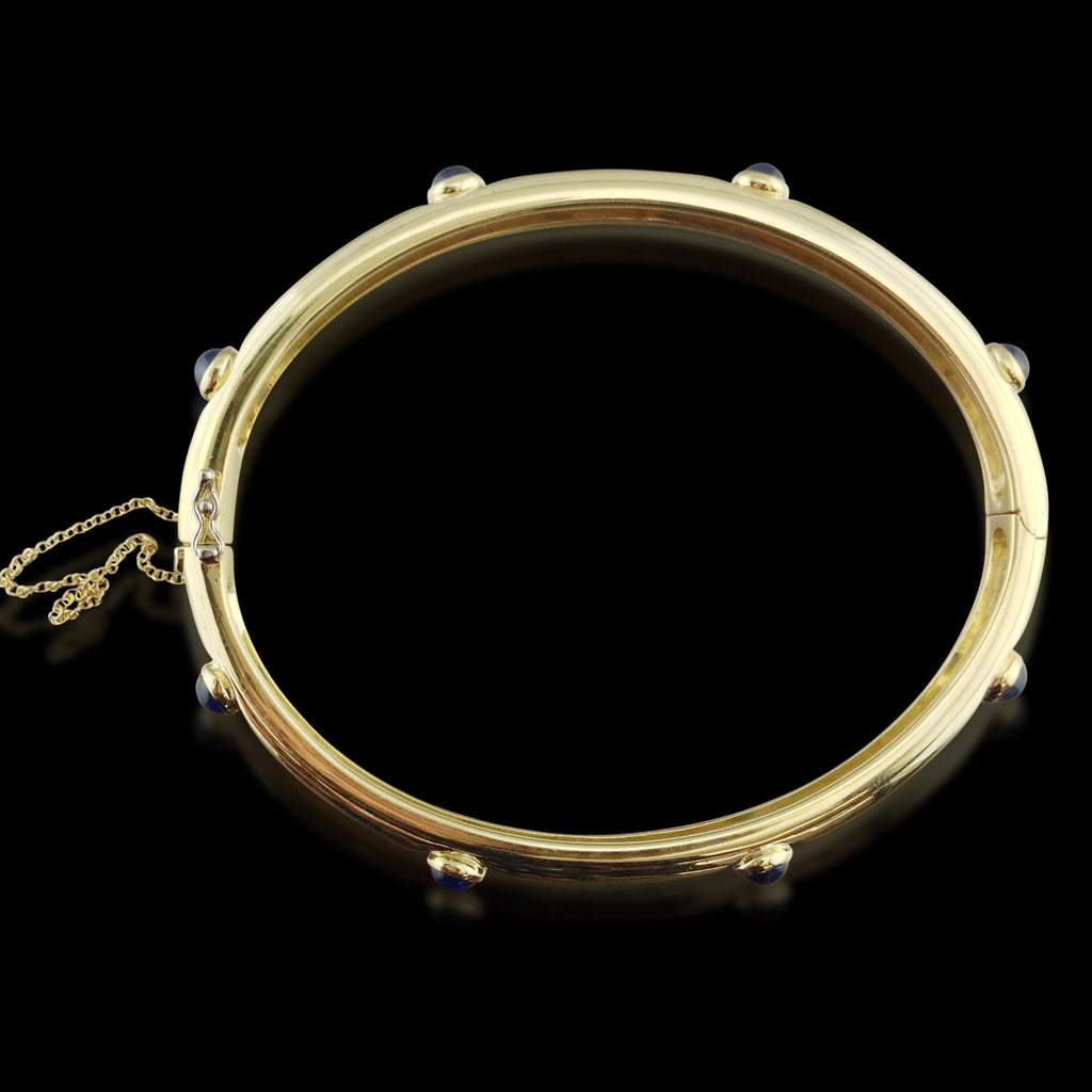 Tiffany & Co. Blue Sapphire Bangle Bracelet