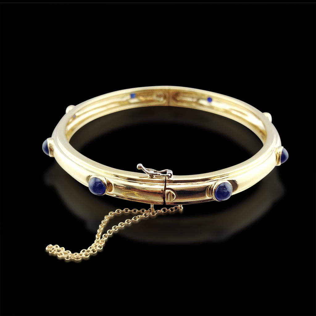 Tiffany & Co. Blue Sapphire Bangle Bracelet