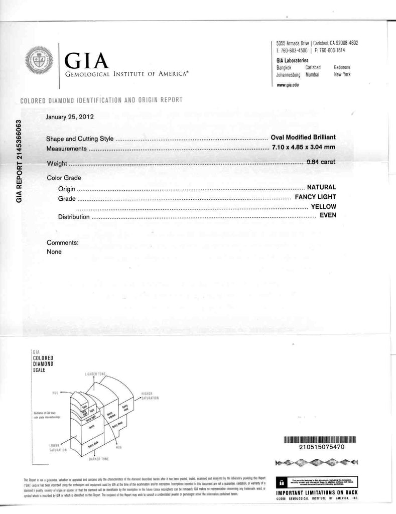 Exceptional GIA Fancy Color Diamond Flower Ring