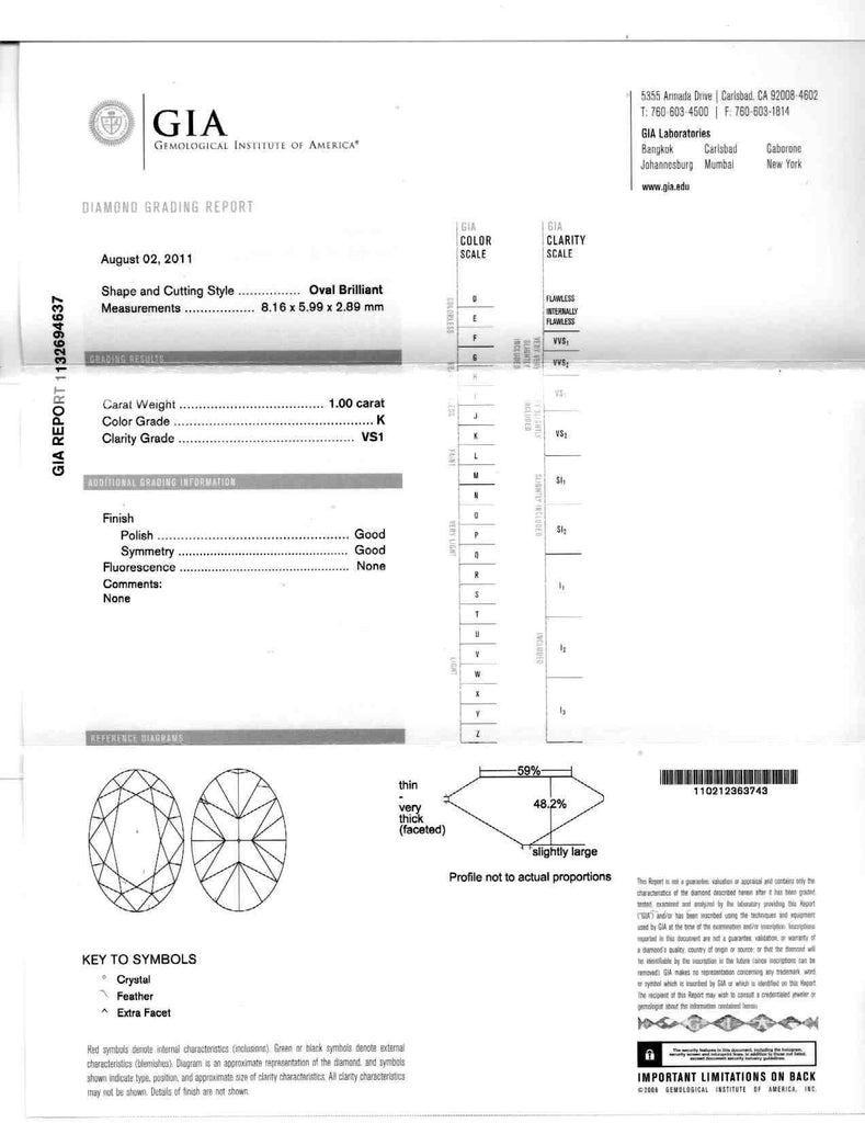 GIA Diamond and Platinum Galaxy Earrings