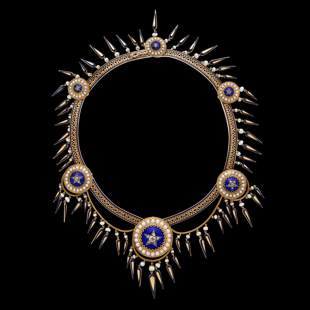 Etruscan Revival Necklace, circa 1860
