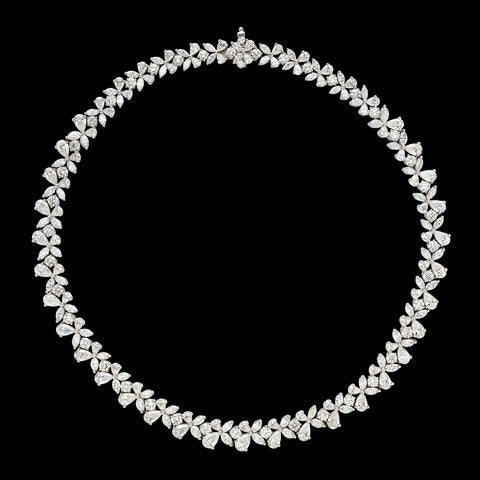 Diamond and Platinum Necklace
