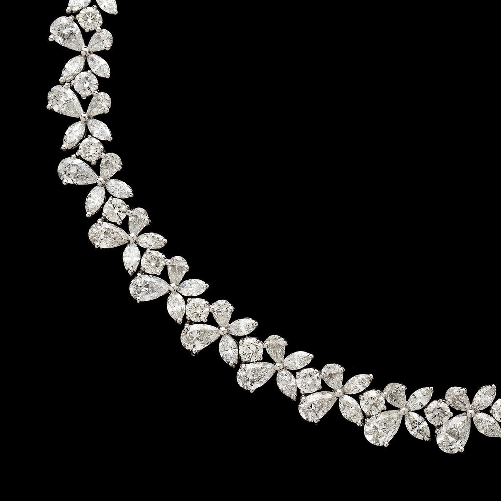 Diamond and Platinum Necklace