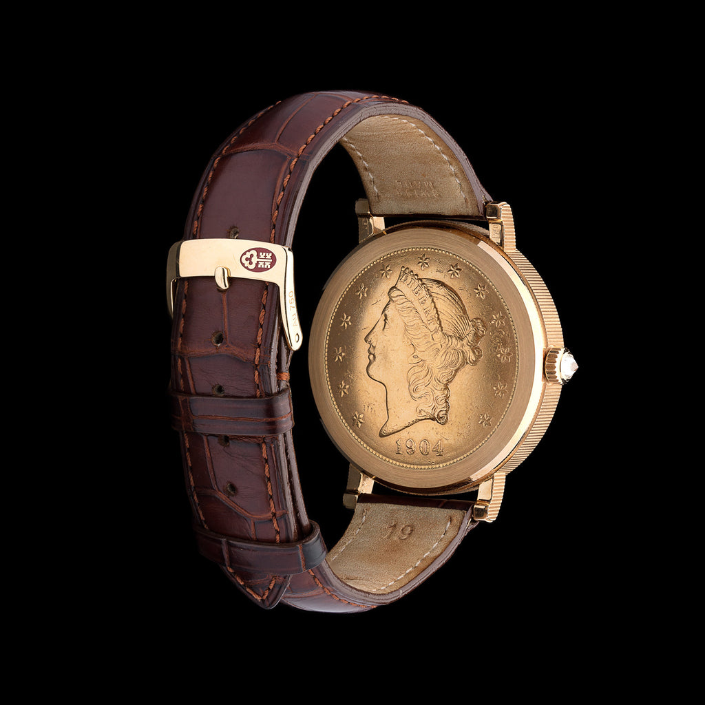 Corum $20 Coin Watch with Diamond Bezel