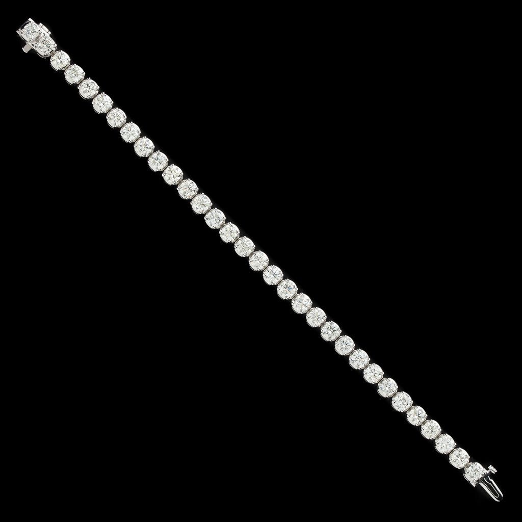 Spectacular 12.70 carat Diamond Tennis Bracelet