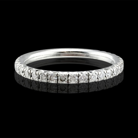 Platinum Diamond Band Ring