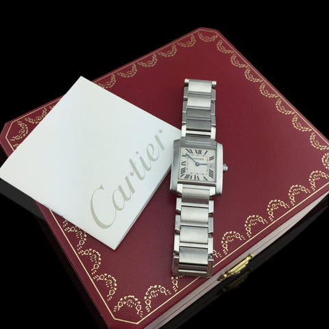Mid Sized Cartier Tank Francaise