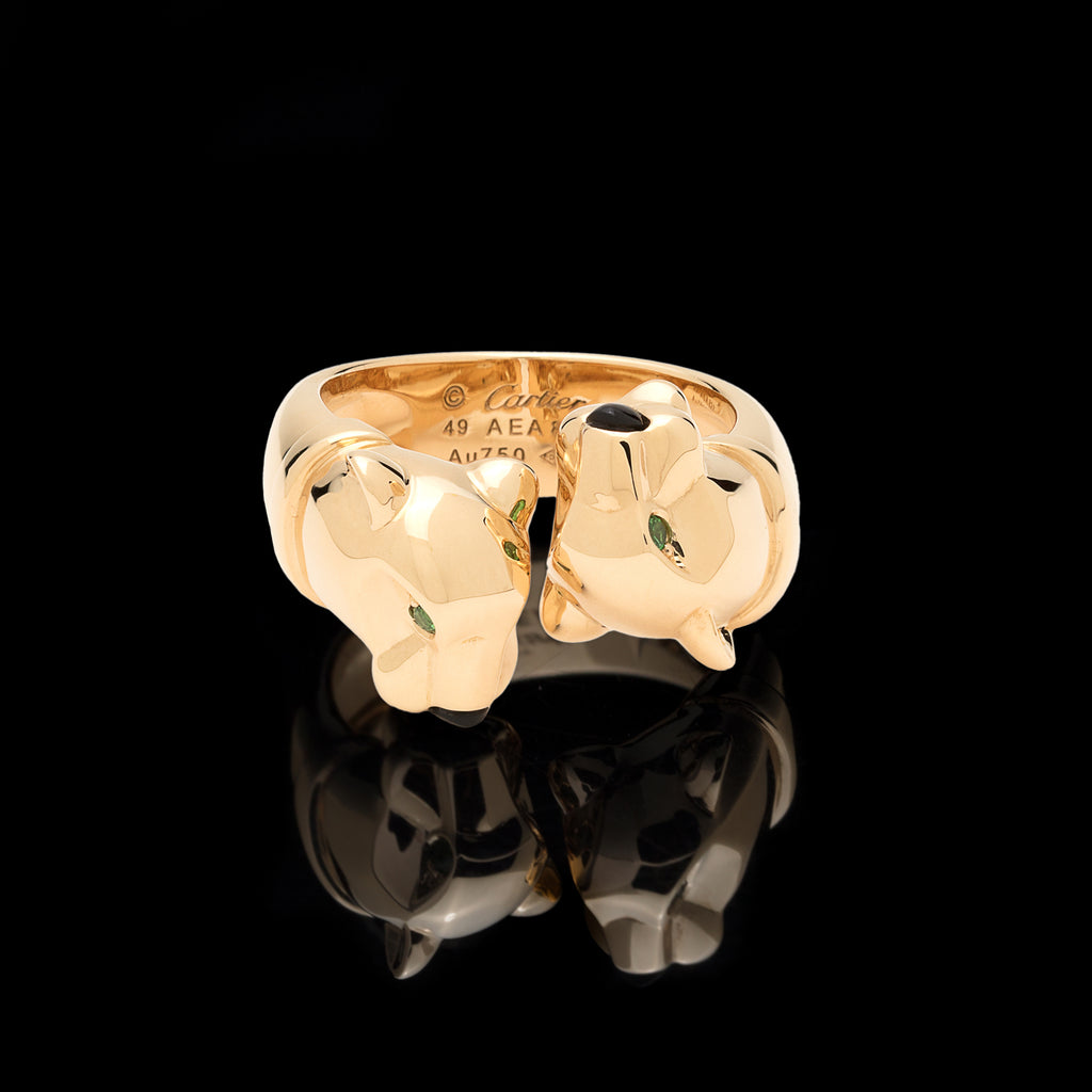 Panthère de Cartier French Yellow Gold Ring