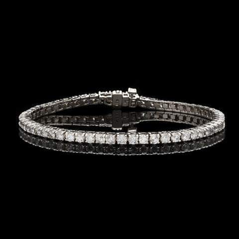 Lovely Diamond Tennis Bracelet