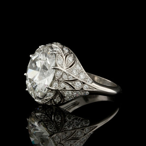 9.00ct European GIA Diamond Ring