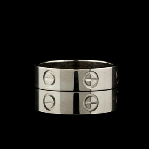 Cartier Platinum 5mm Love Ring