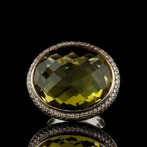 David Yurman Sig. Oval Quartz Ring1